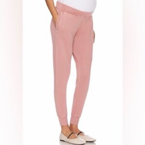 Hatch Astrid Maternity Jogger Sweatpants Light Pink Size 1